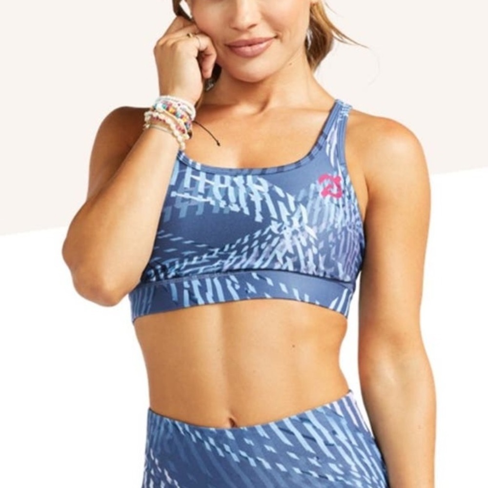 Peloton Zepheria Strappy Sports Bra - WITH Wear It To Heart